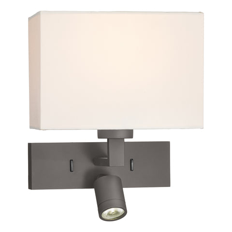 Modena Wall Light With LED In Bronze (Bracket Only)
