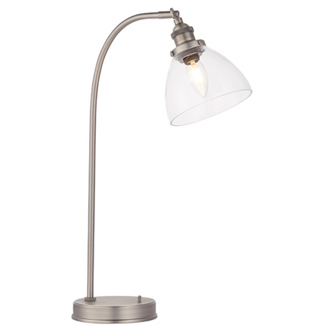 Hansen Table Lamp - Brushed Silver