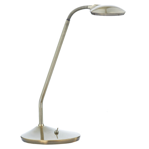 Wellington LED Table Lamp - Antique Brass
