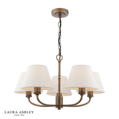 Laura Ashley Denston Wall Light Antique Bronze With Shade