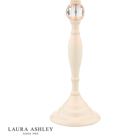 Laura Ashley Ellis Table Lamp Cream With Ivory Shade