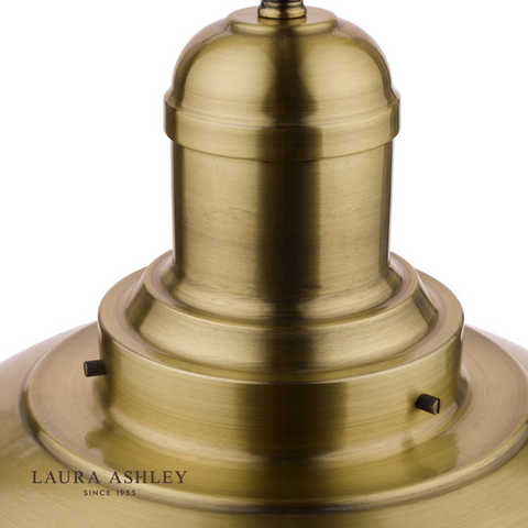 Laura Ashley Corbridge Pendant Antique Brass