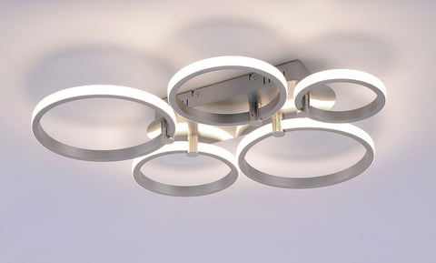5 Ring LED Ceiling Light