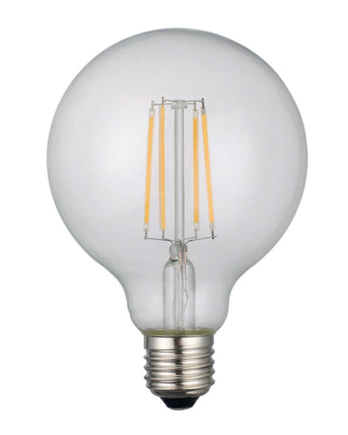 Pack of 2 E27 Medium Globe Bulbs