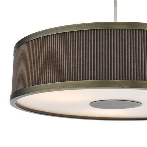 Alvaro 3 Light Single Pendant - Antique Bronze