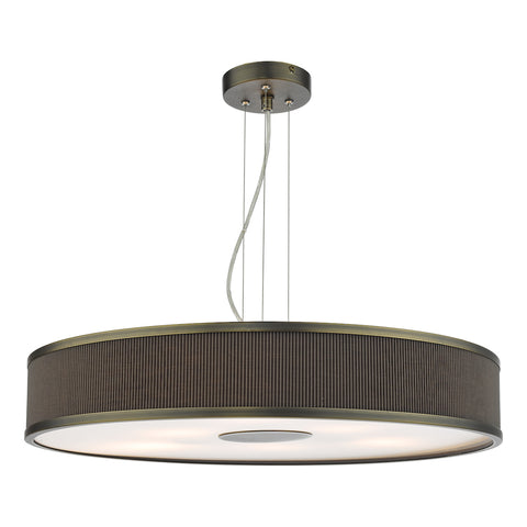 Alvaro 6 Light Single Pendant - Antique Bronze