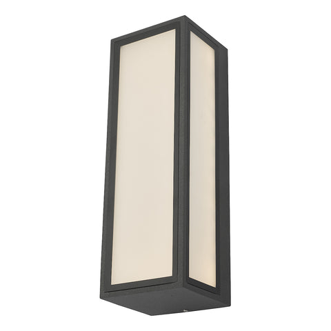 Arham 1 Light Wall Light Anthracite IP65 LED