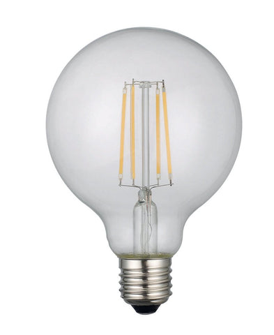 Pack of 5 LED 6 Watt E27 Medium Globe Bulb