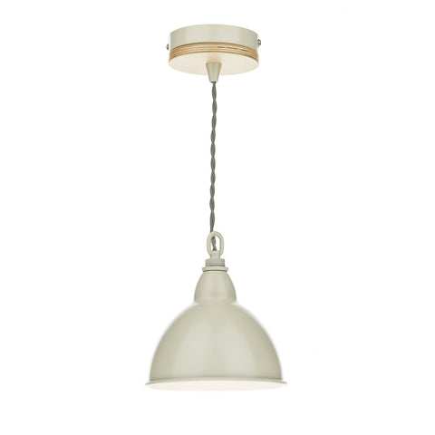 Blyton 1 Light Pendant complete with Painted Shade