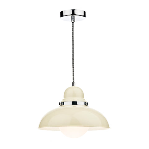 Dynamo 1 Light Pendant - Cream