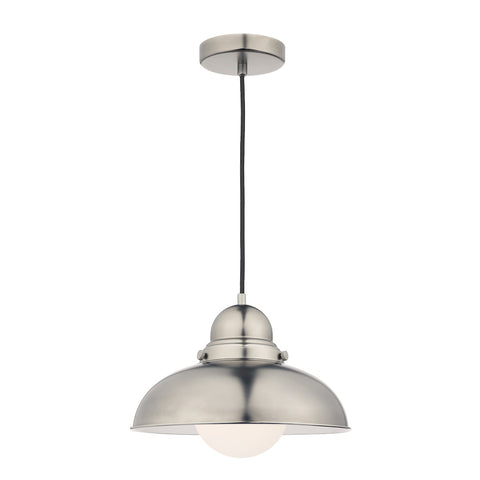 Dynamo 1 Light Pendant - Antique Chrome