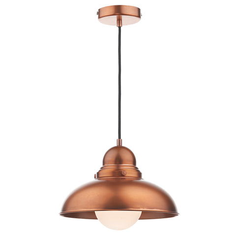 Dynamo 1 Light Pendant - Antique Copper