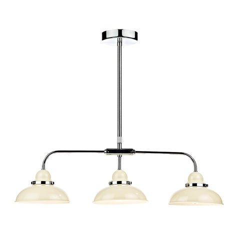 Dynamo 3 Light Bar Pendant - Cream