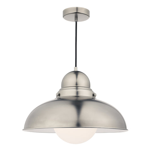 Dynamo 1 Light Large Pendant - Antique Chrome