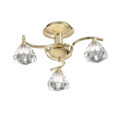Fern 3 light Flush Fitting