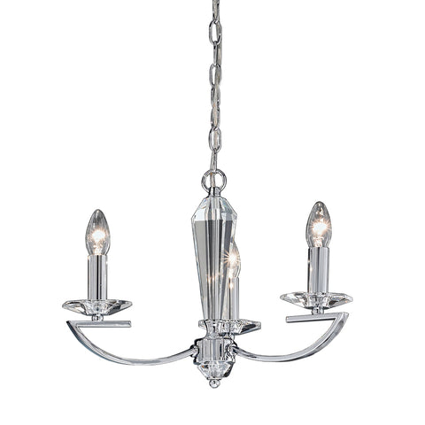 Artemis 3 Light Fitting - Polished Chrome