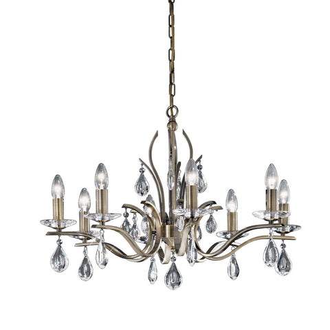 Willow 8 Light Fitting - Bronze