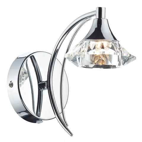 Luther Single Wall Bracket - Polished Chrome