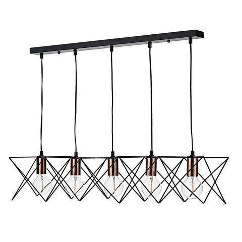 Midi 5 Light Bar Pendant