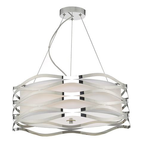 Mizella 3 Light Pendant - Polished Chrome