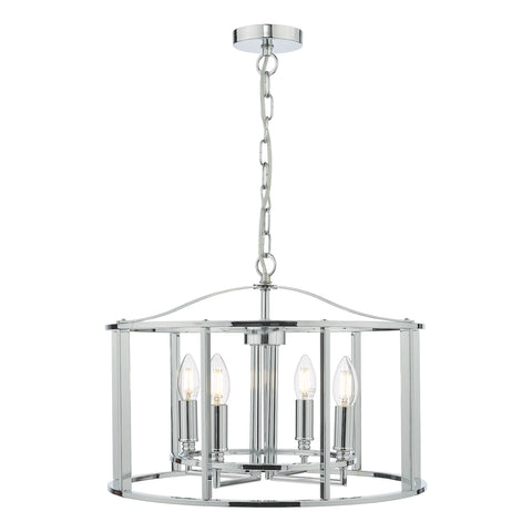 Myka 4 Light Pendant - Polished Chrome