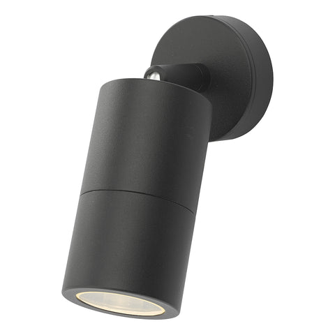 Ortega 1 Light Wall Light - Black