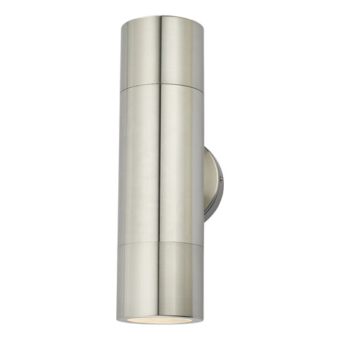 Ortega 2 Light Wall Light - Aluminium