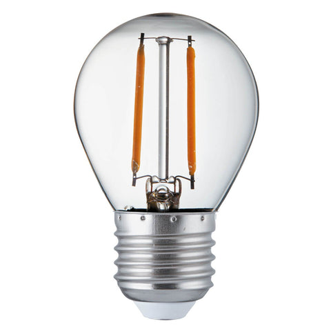 PACK 10 x GOLF BALL E27 FILAMENT LED LAMPS