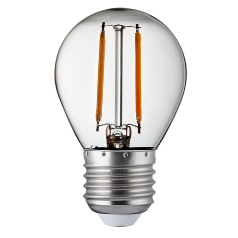 PACK 10 x GOLF BALL E27 DIMMABLE FILAMENT LED LAMPS