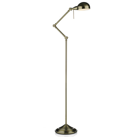 Ranger Floor Lamp - Antique Brass