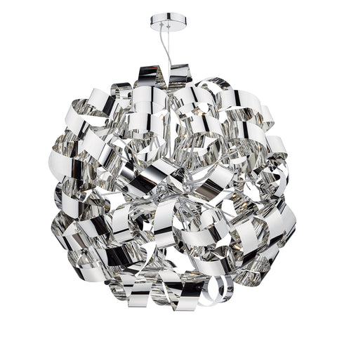 Rawley 12 Light Pendant - Polished Chrome