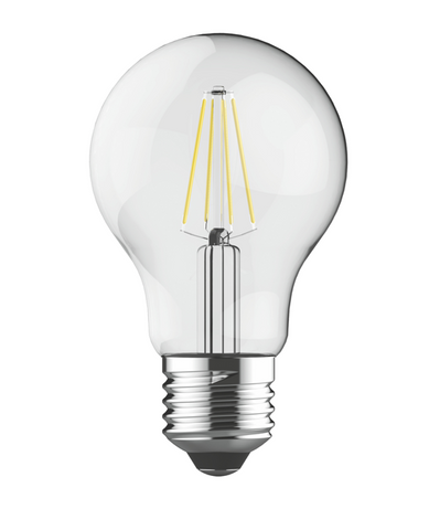 Pack of 6 LED 6.5 Watt E27 Clear Filament Bulbs