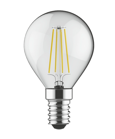 Pack of 5 Golf Ball Bulbs 4 Watt LED E14 Warm White