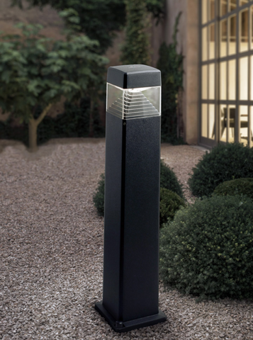 Ester 80cm Bollard - Black