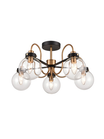 Equinox 5lt Semi-Flush Ceiling Light