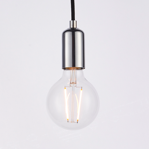 Studio 6 Light Polished Chrome Pendant