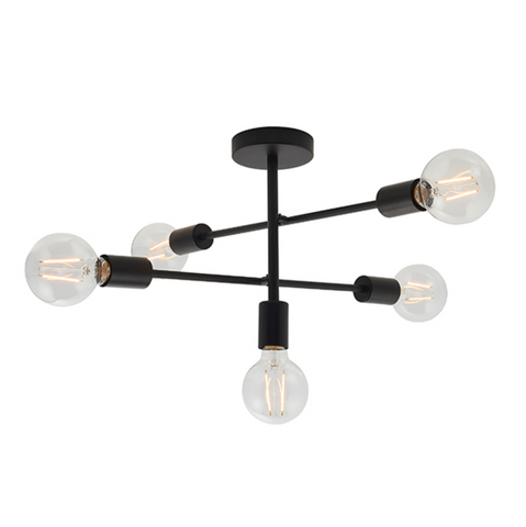 Multi arm ceiling light deals