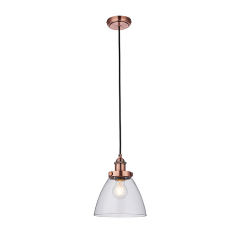 Hansen Single Pendant - Copper