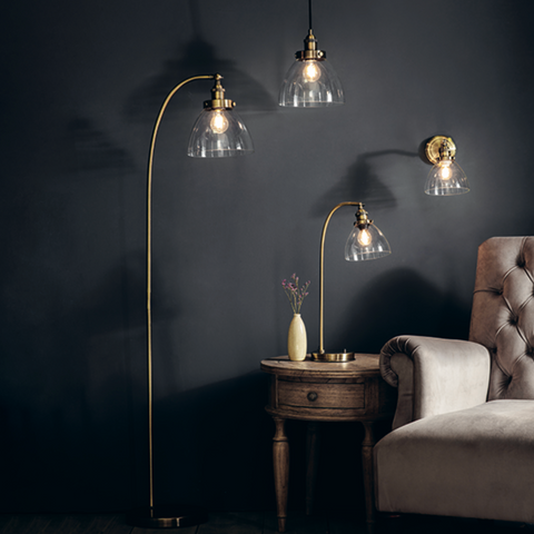 Hansen Table Lamp - Antique Brass