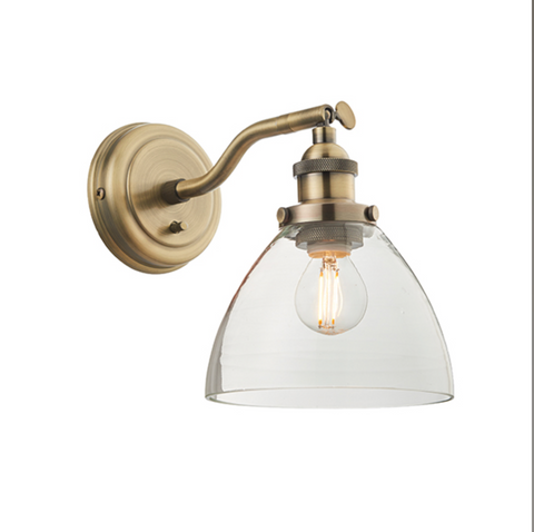 Hansen Wall Light - Antique Brass