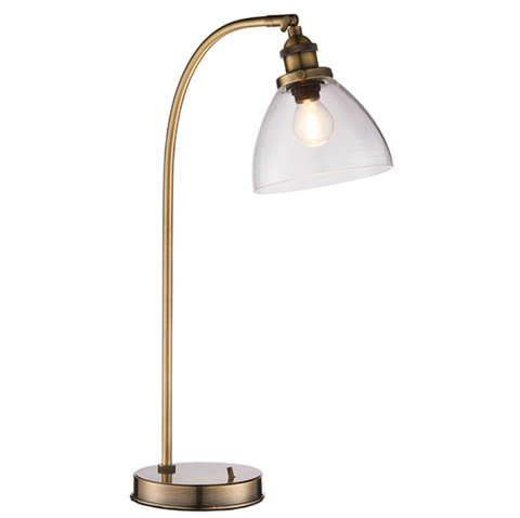 Hansen Table Lamp - Antique Brass