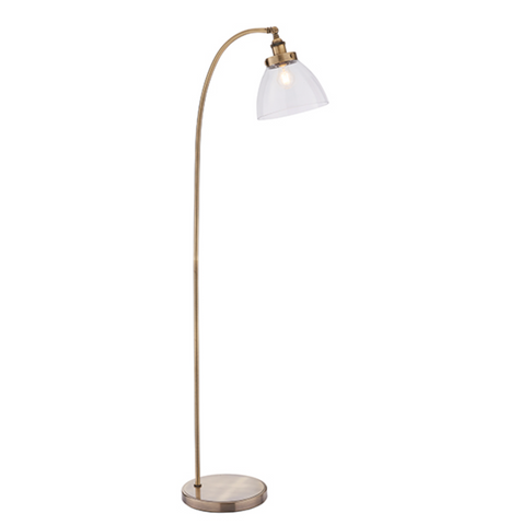 Hansen Floor Lamp - Antique Brass