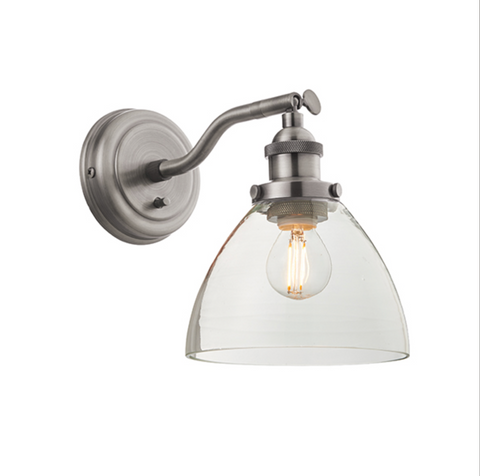 Hansen Wall Light - Brushed Silver