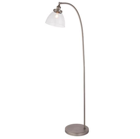 Hansen Floor Lamp - Brushed Silver