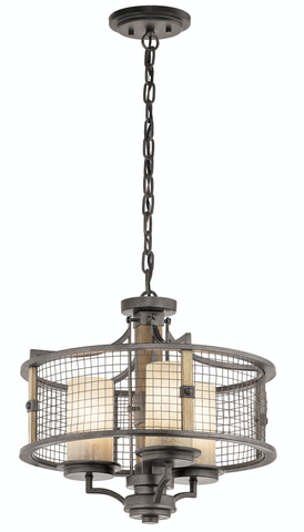 Ahrendale 3 Light Duo-Mount Chandelier