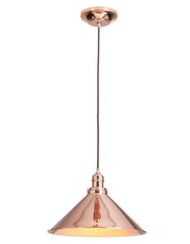 Provence Polished Copper Pendant