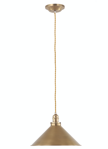 Provence Aged Brass Pendant