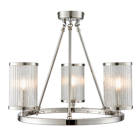 Easton 3lt Semi Flush Ceiling Light