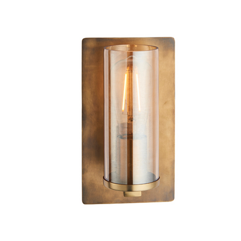 Luster Wall Light - Antique Brass