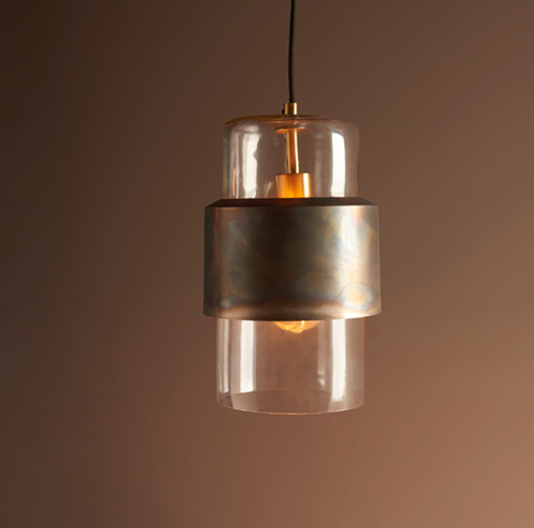 Luster Single Pendant - Bronze